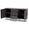 Baxton Studio Kelson Modern and Contemporary Dark Grey and Gold Finished Wood 2-Door Sideboard Buffet 189-11577-ZORO - alternate 8